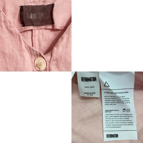 Reformation Linen Dress - Picture 3 of 4